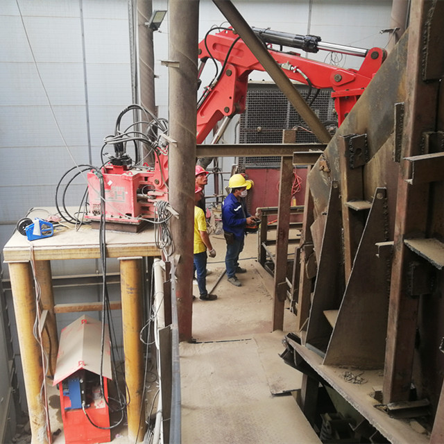 YZH Pedestal Hydraulic Rockbreaker Boom
