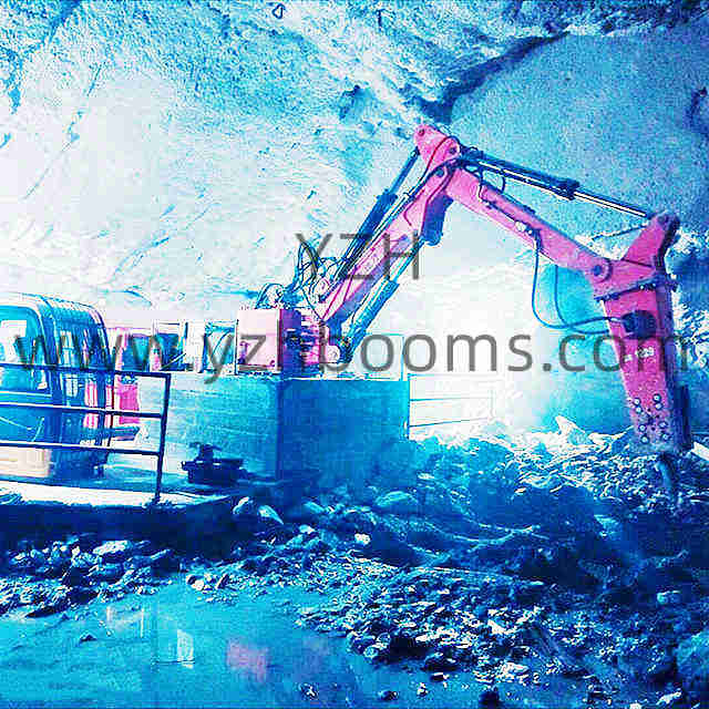 YZH Mining Applied Rock Breaker Boom System