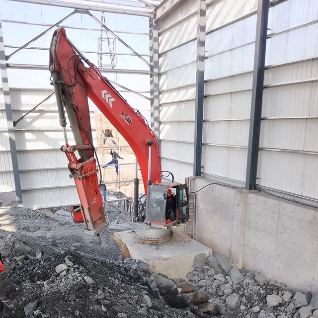 YZH Fixed Rockbreaker Boom