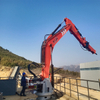 Stationary Pedestal Hydraulic Rockbreaker Boom System