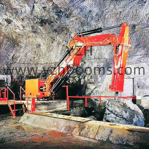 YZH Mining Applied Rock Breaker Boom System