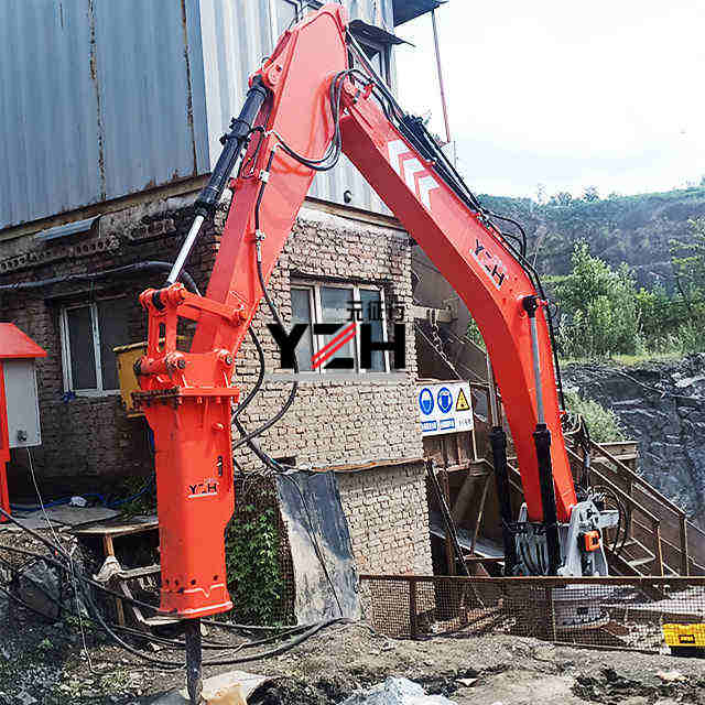 YZH High-power Rockbreaker Boom System for Stationary Primary Crushing Plants