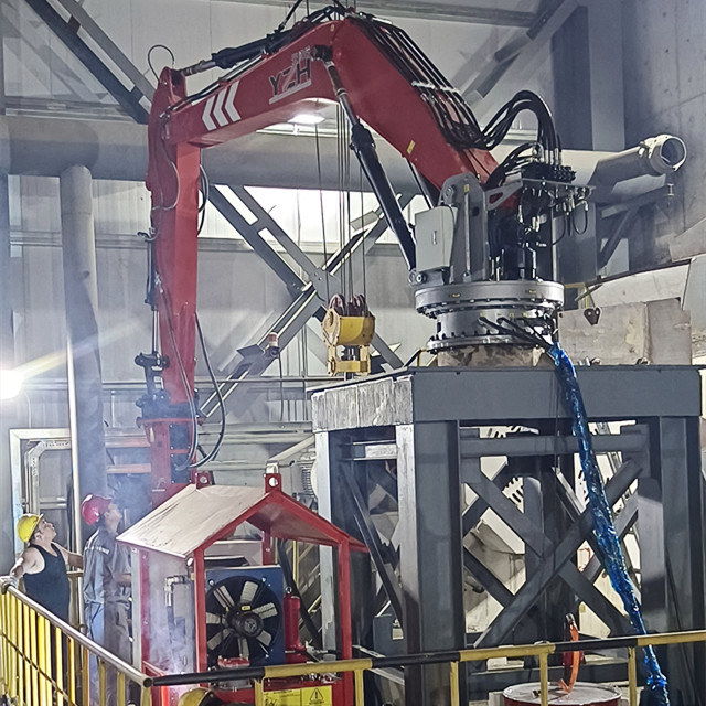 YZH WHEN 1300 Stationary Pedestal Rockbreaker