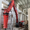 YZH Stationary Pedestal Boom Rockbreaker System