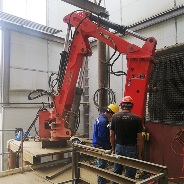 YZH Pedestal Hydraulic Rockbreaker Boom