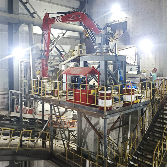 YZH WHEN 1300 Stationary Pedestal Rockbreaker