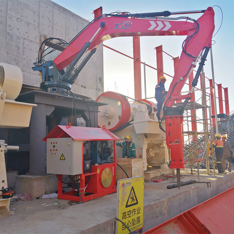 YZH Fixed Rockbreaker Boom System 