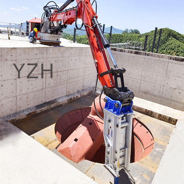 stationary boom breaker system