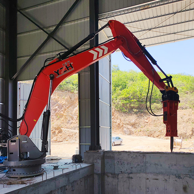 Pedestal Rockbreaker --- A Powerful Assistant for Industrial Automation
