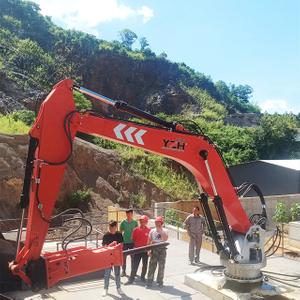 YZH Mining Stationary Rockbreaker Boom