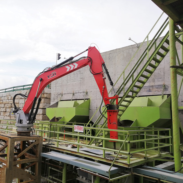 YZH Static Rockbreaker Booms 