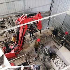 Stationary Type Pedestal Breaker Boom System