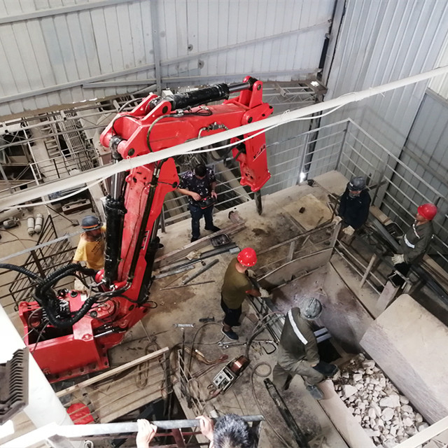 Stationary Type Pedestal Breaker Boom System