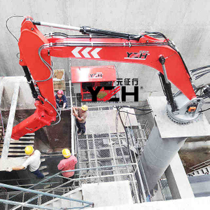 YZH High-power Rockbreaker Boom System for Stationary Primary Crushing Plants