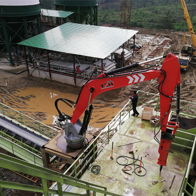 YZH Static Rockbreaker Booms 