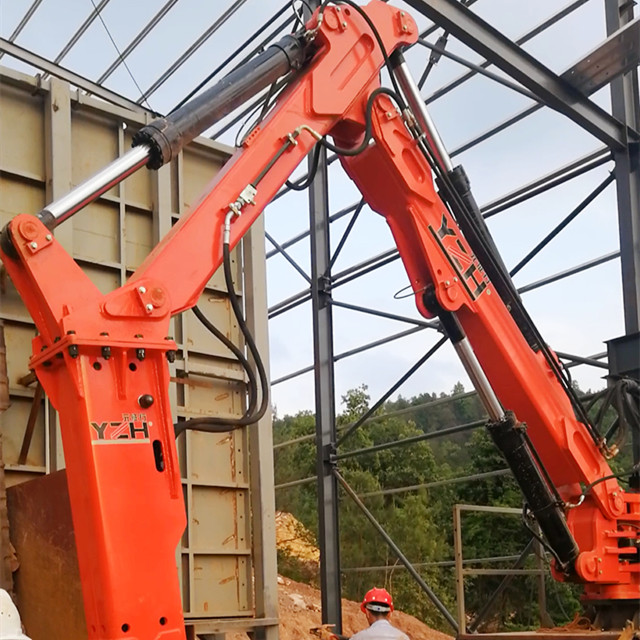 YZH Stationary Mechanical Boom Crushing System