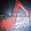 YZH Underground Mining Rock Breaker Boom System