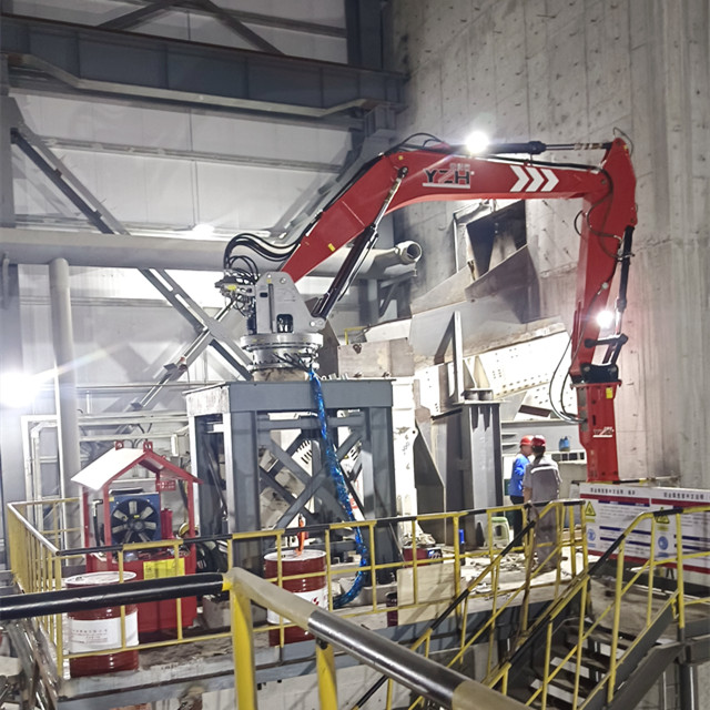 YZH WHEN 1300 Stationary Pedestal Rockbreaker