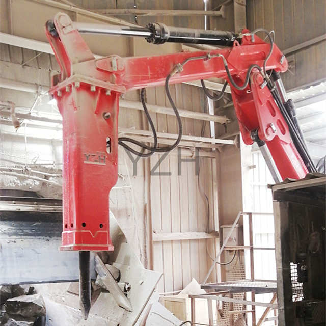 YZH Steel Structure Stationary Rock Breaker System for Crushing Plants