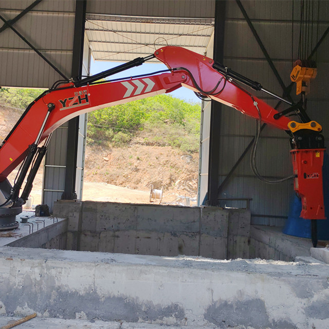 Pedestal Rockbreaker --- A Powerful Assistant for Industrial Automation