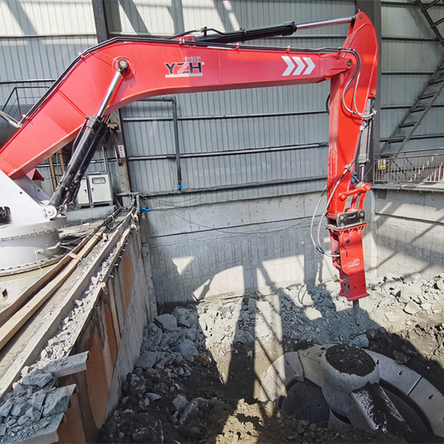 pedestal boom rockbreaker 