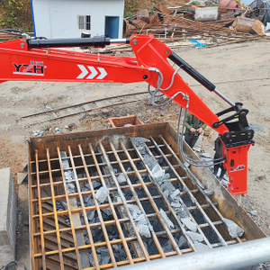 YZH WHEN1510 Stationary Pedestal Rockbreaker Boom