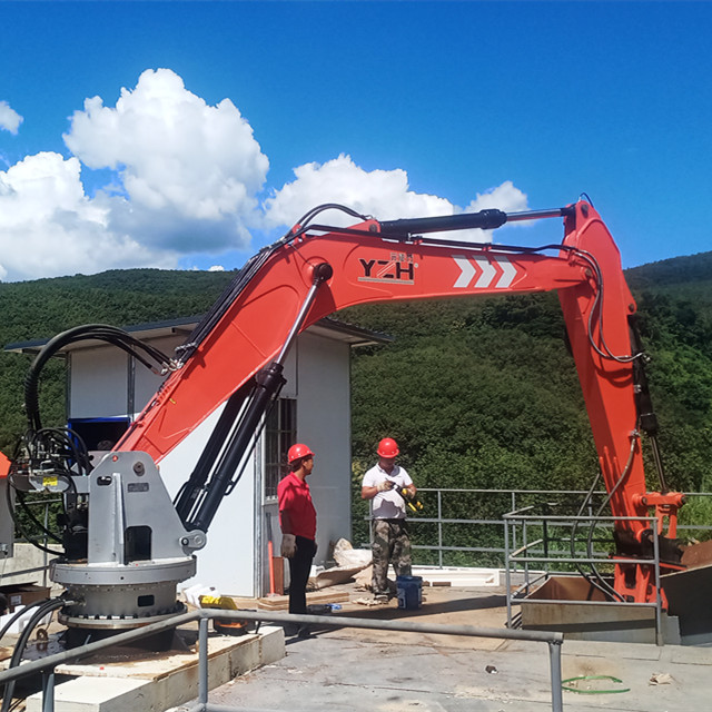 YZH Mining Stationary Rockbreaker Boom