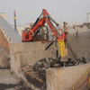 Stationary Rock Breaker System for Underground or Opencast Grizzly Screen