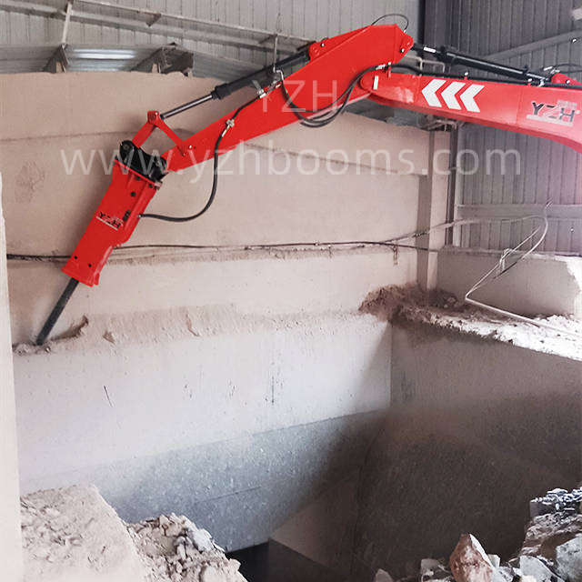 YZH Rock Breaker Boom System for Cement Plant