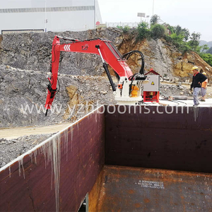 YZH High-quality Static Rock Breaker Boom System for Mining Site