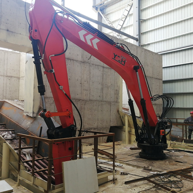 YZH Pedestal Rockbreaker Boom Syetem