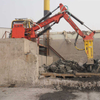 Stationary Rock Breaker System for Underground or Opencast Grizzly Screen