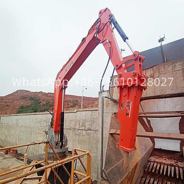 YZH Fixed Rock Breaker System for Jaw Crusher