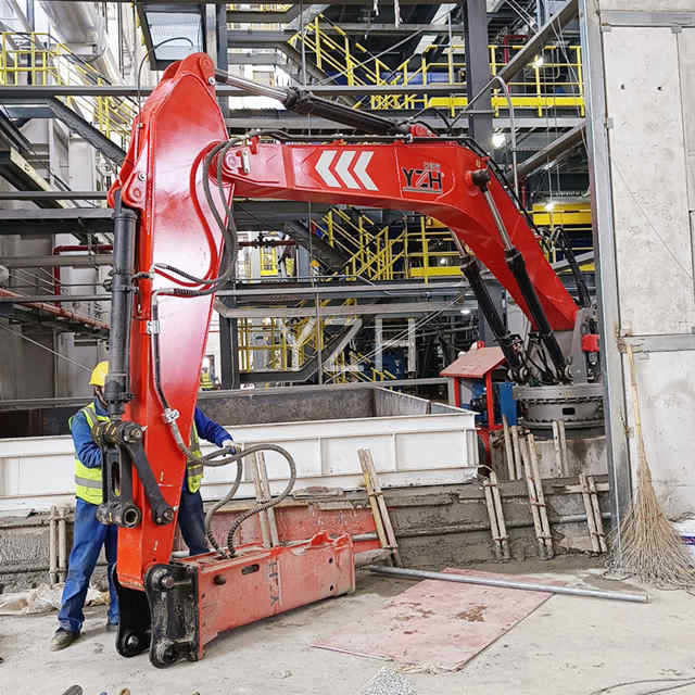 Stationary Pedestal Boom Breaker System