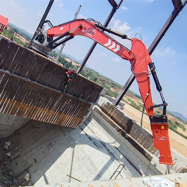 YZH WHEN1410 Stationary Pedestal Rockbreaker