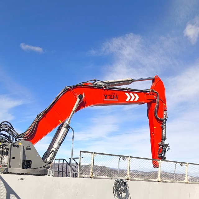YZH Intelligent Stationary Hydraulic Rock Breaker Boom System for Aggregate | OEM & ODM Customizable