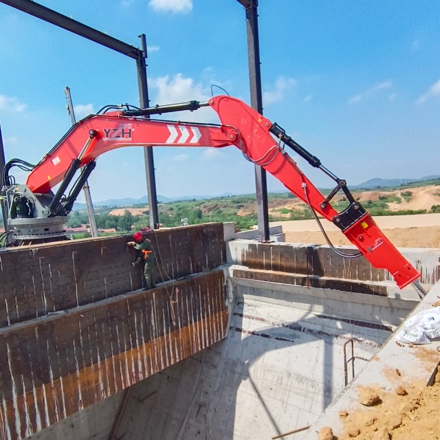 YZH Electric Multi-functional Hydraulic Rockbreaker Boom System