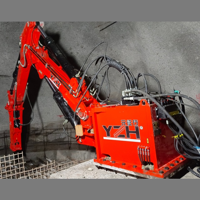 High‑Efficiency Remote‑Controlled Pedestal Rockbreaker Boom for Mining Crushing