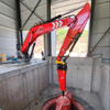 Stationary Pedestal Hydraulic Rockbreaker Boom System