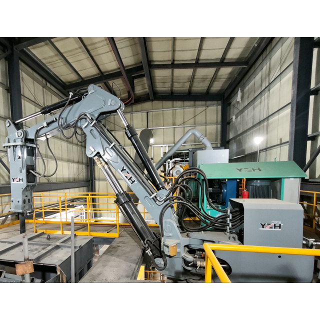 YZH Stationary Rockbreaker Boom, Customizable Color