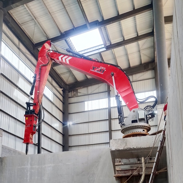 Multi-functional Stationary Hydraulic Rock Breaker Boom System | OEM & ODM Customizable