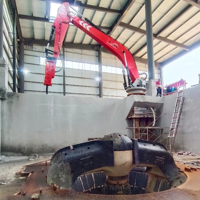 Multi-functional Stationary Hydraulic Rock Breaker Boom System | OEM & ODM Customizable