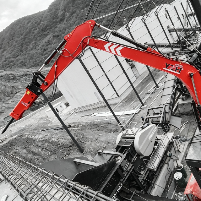 Heavy-Duty Stationary Hydraulic Rock Breaker Manipulator